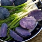 Готовка фиолетового картофеля